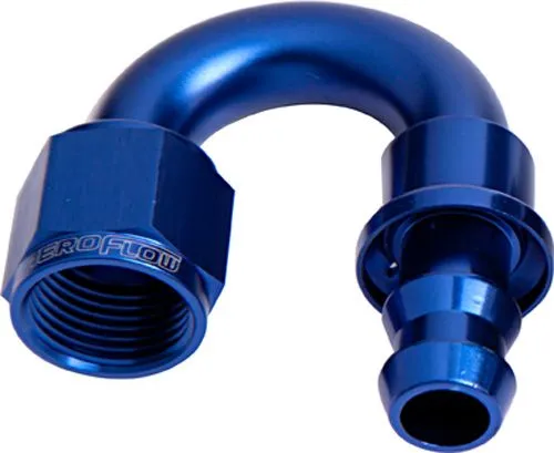 400 Series Push Lock 180° Hose End -4AN AF406-04