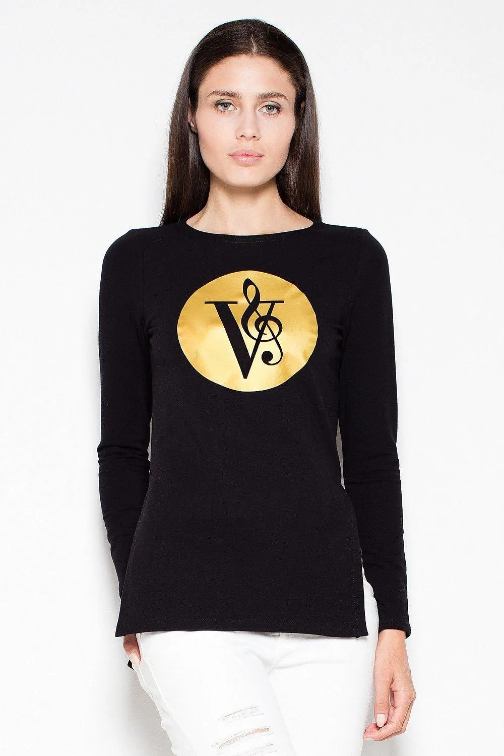 Asymmetrical Graphic Slim-Fit Venaton Hoodie