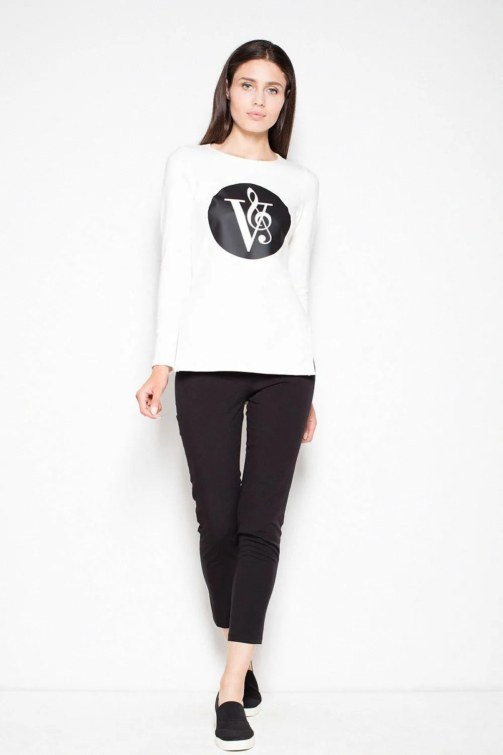 Asymmetrical Graphic Slim-Fit Venaton Hoodie