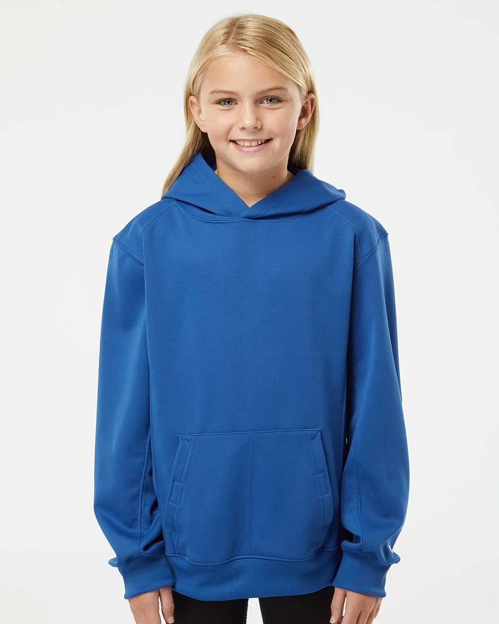 Badger Youth Performance Fleece Hooded Sweatshirt 2454