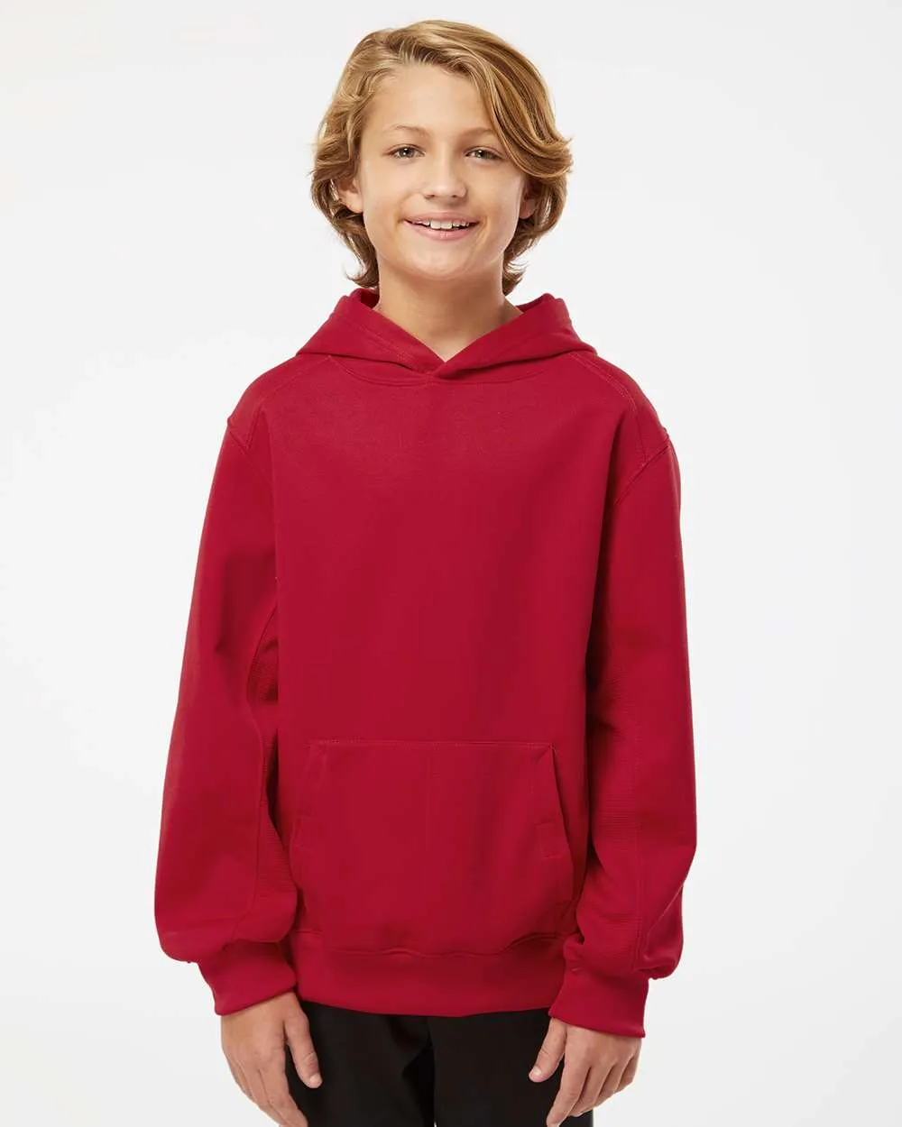 Badger Youth Performance Fleece Hooded Sweatshirt 2454