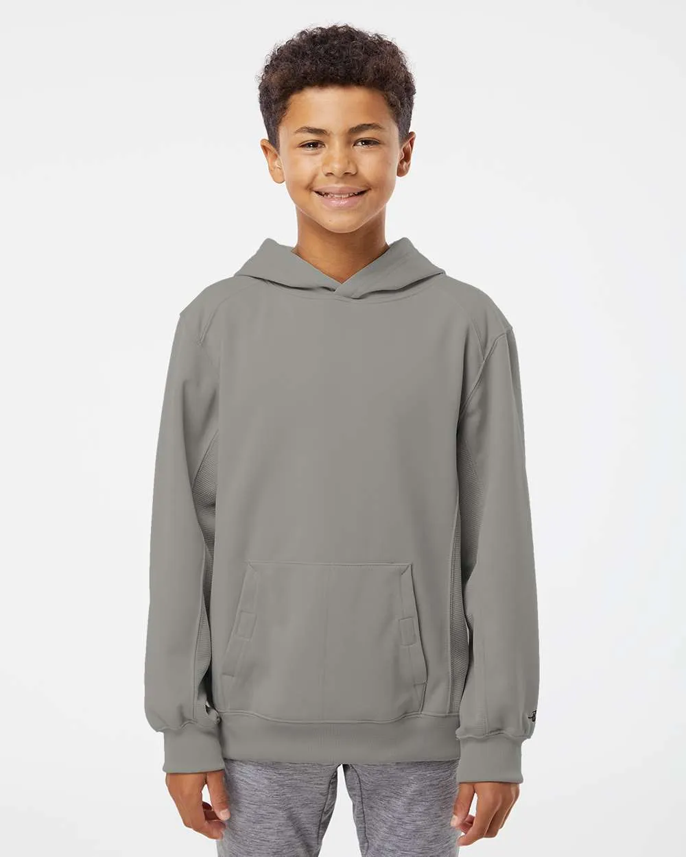 Badger Youth Performance Fleece Hooded Sweatshirt 2454