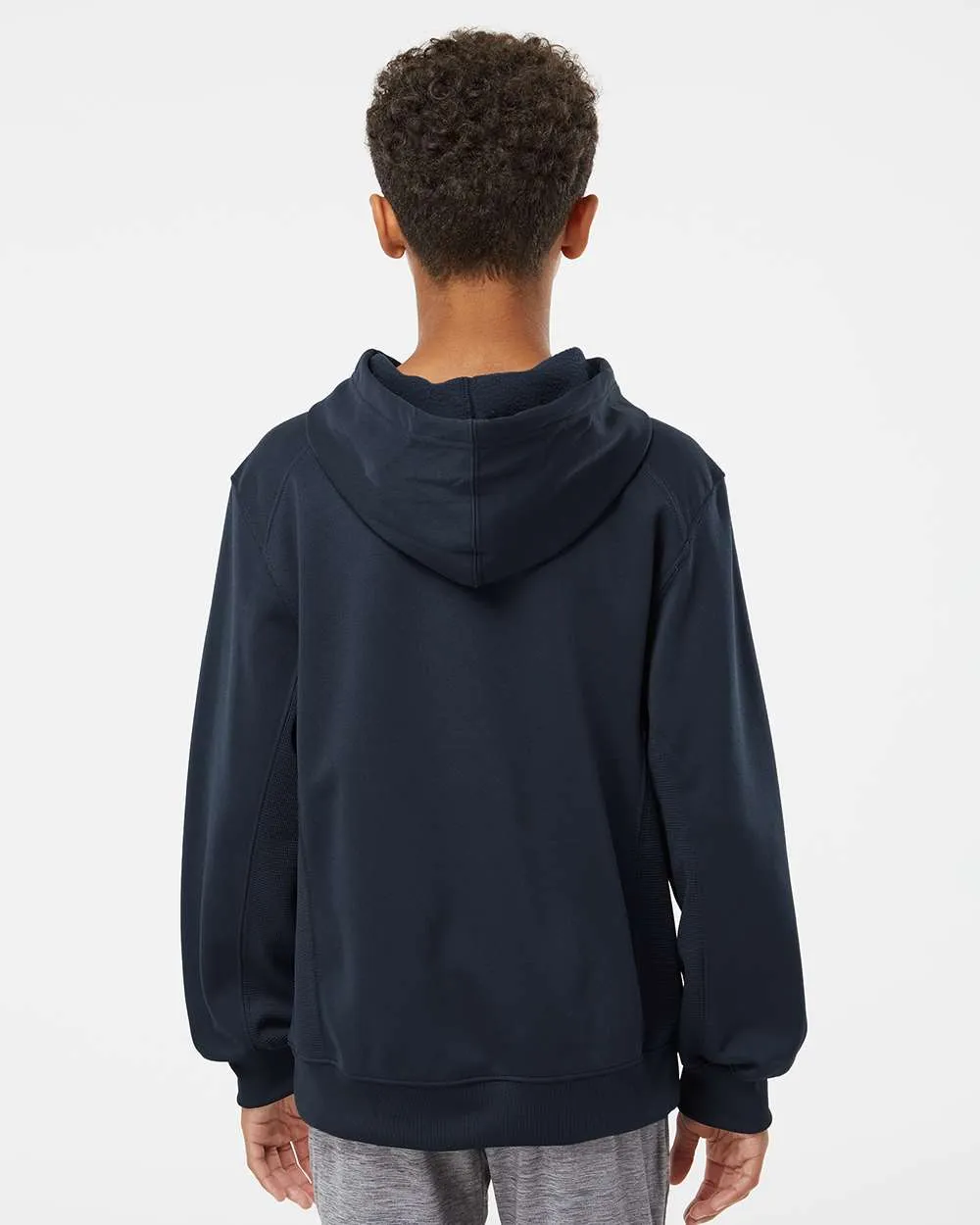 Badger Youth Performance Fleece Hooded Sweatshirt 2454