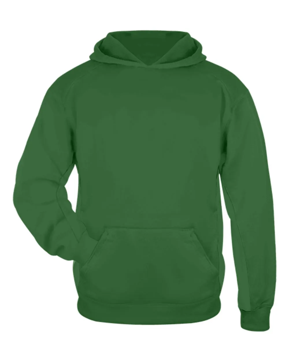 Badger Youth Performance Fleece Hooded Sweatshirt 2454