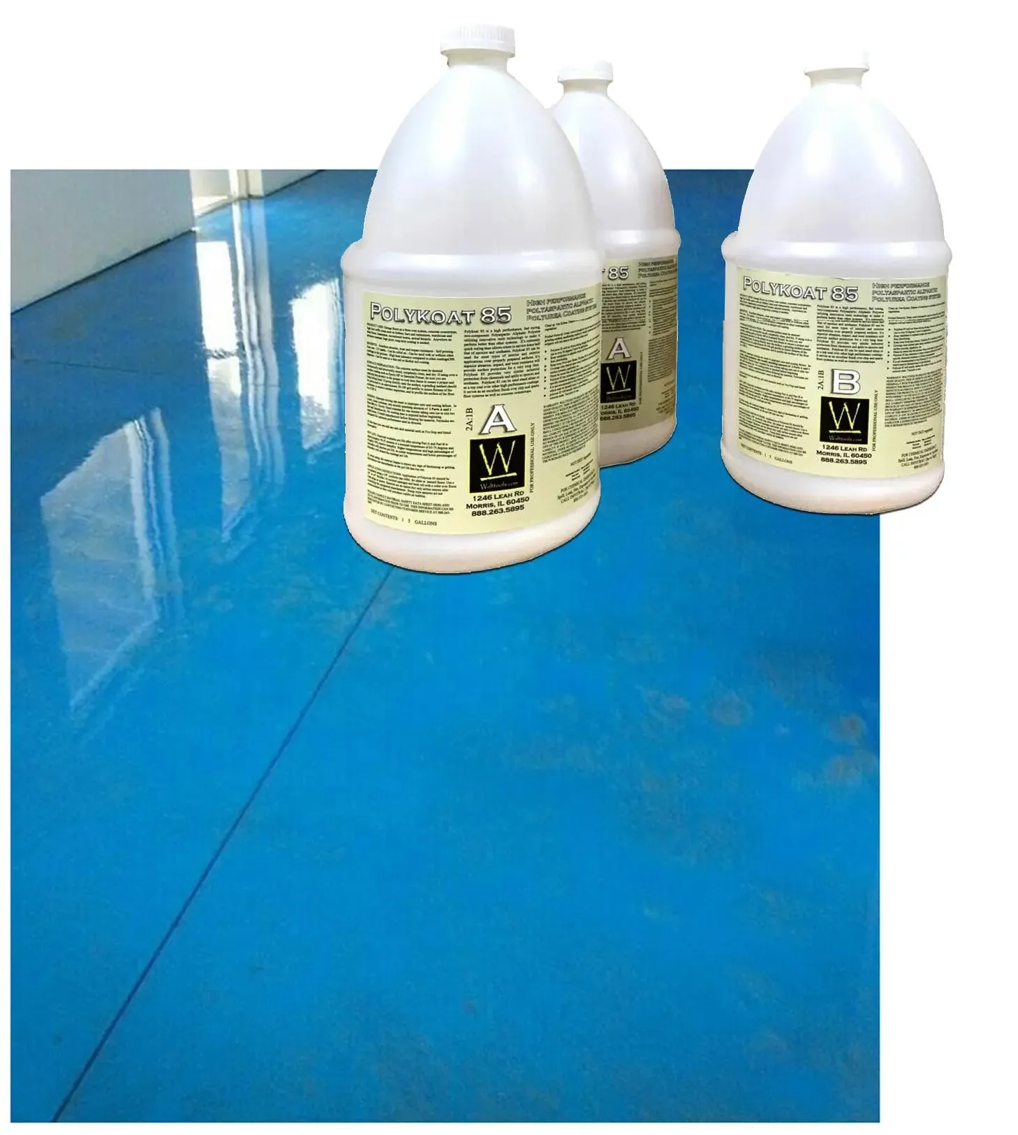 Best Fast Cure Time Concrete Floor Sealer - Polyaspartic 85