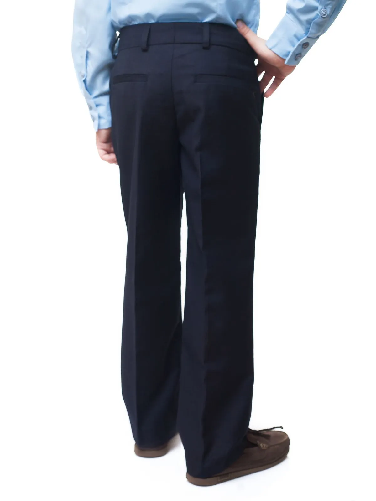 Blue Classic Uniform Trouser Pants by Kids Couture