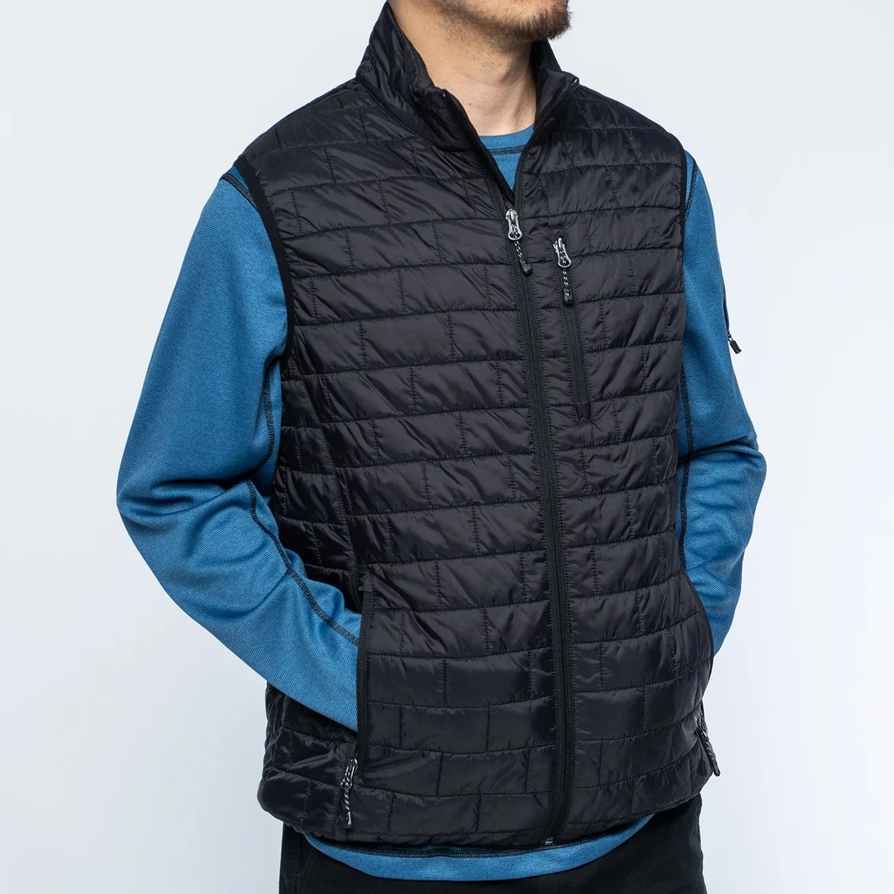 Boeing Brick Quilted Vest