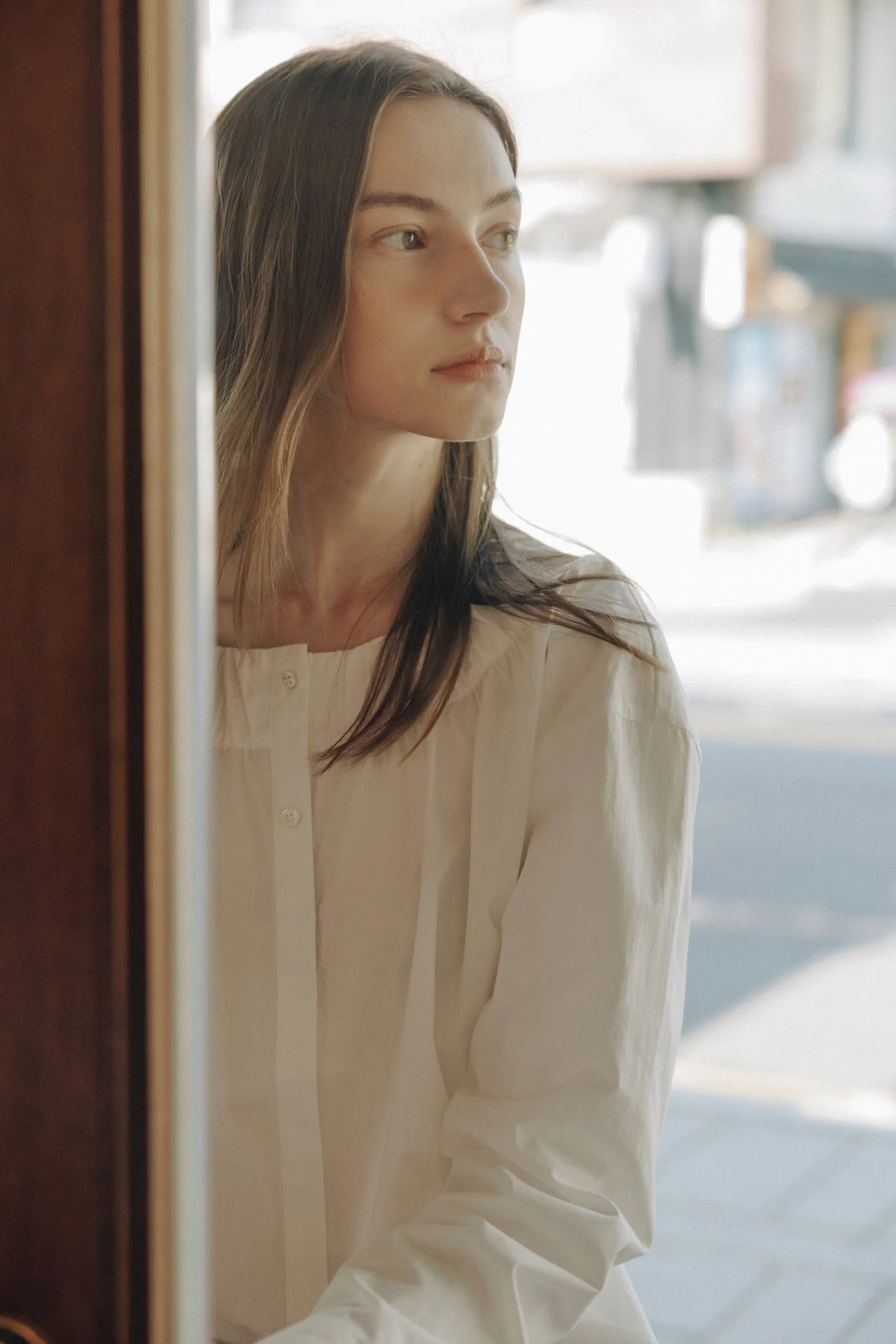 Brioche Blouse -- Organic Cotton