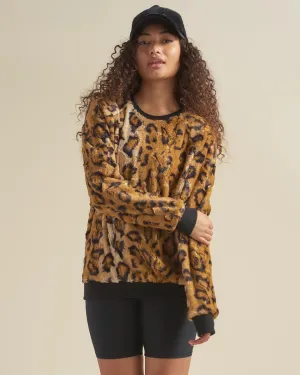 Cheetah ULTRA SOFT Faux Fur Sweater | Women's