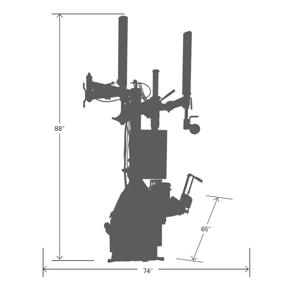 Coats 90C Air Center-Clamp Tire Machine - 90CAHL