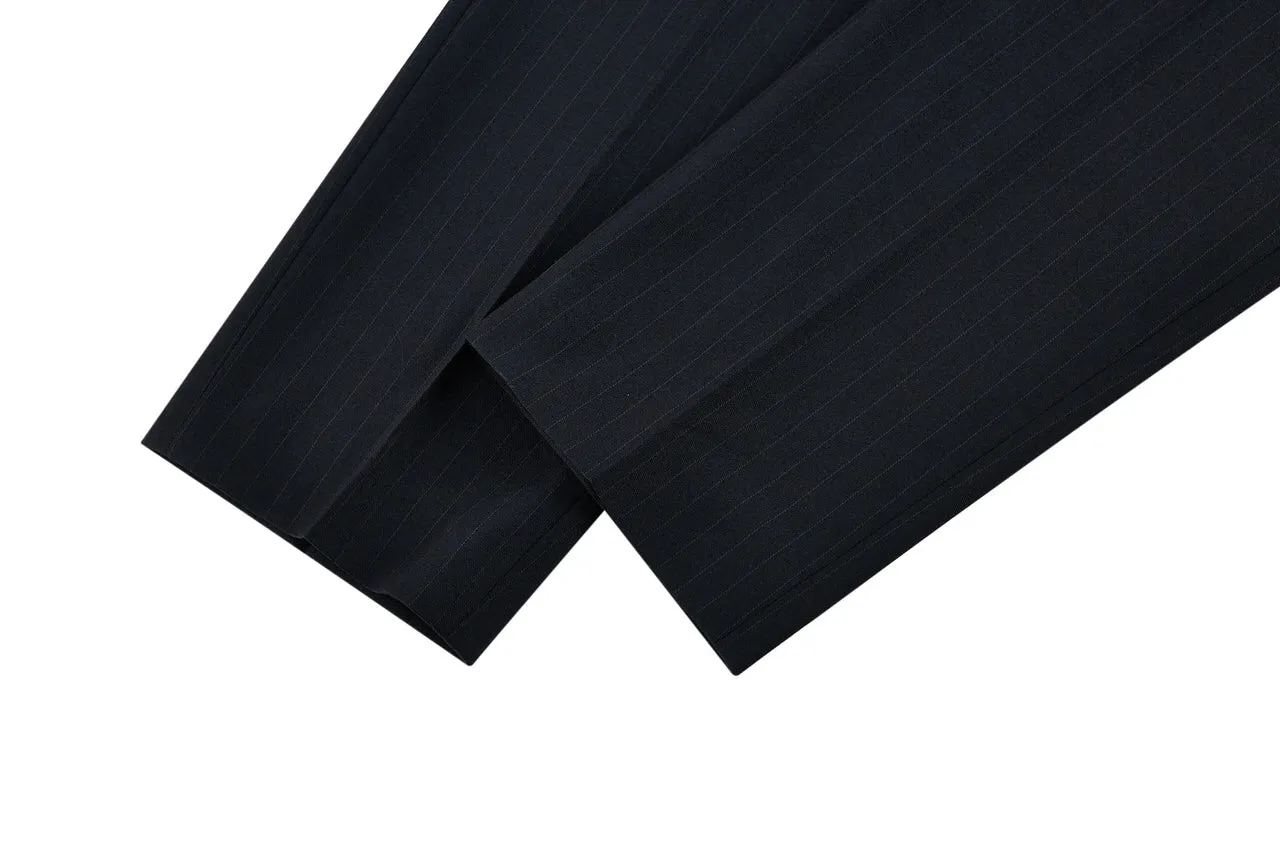 Cool Touch & Multi-way Stretch Stripe Suit Pants