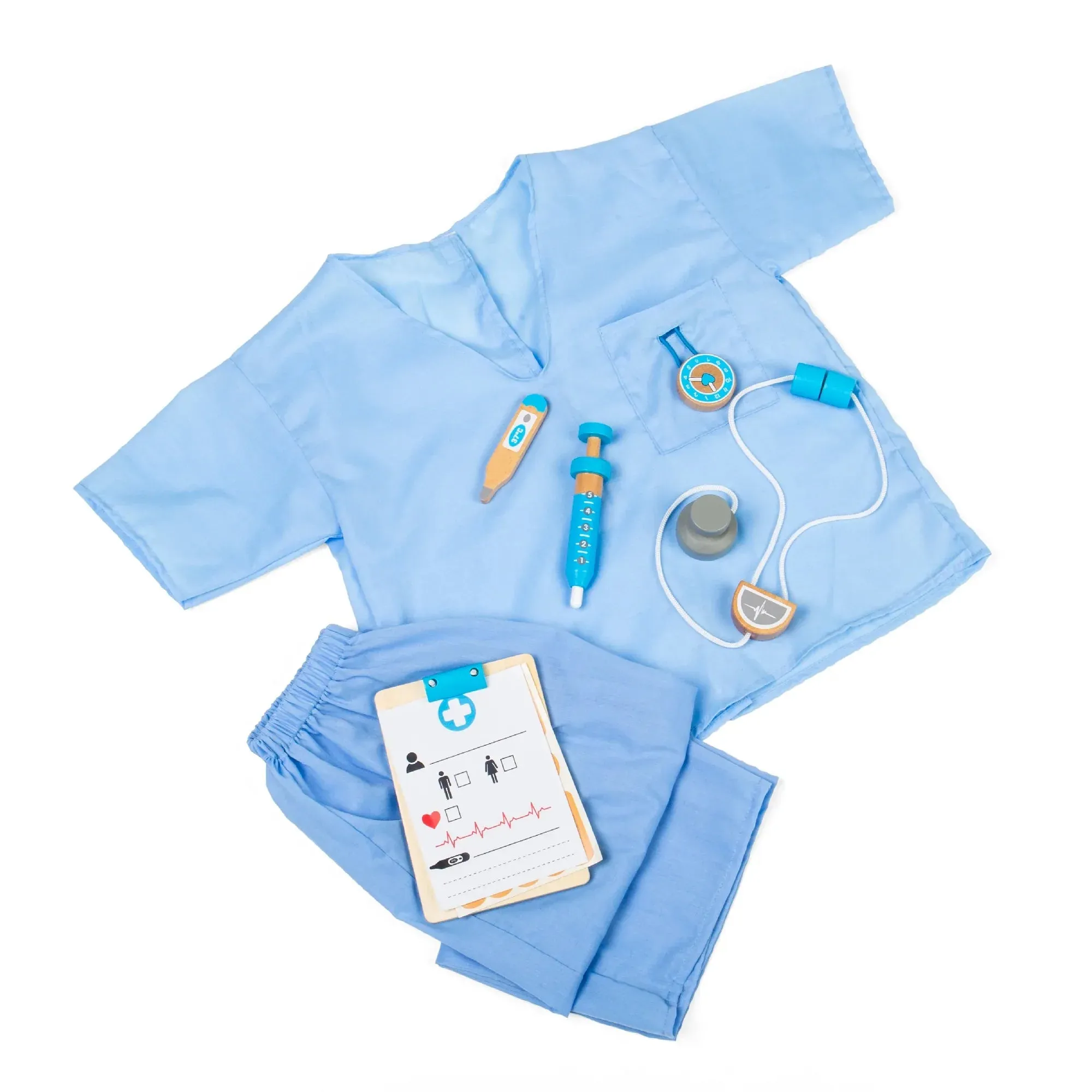 Doctor Scrubs Costume Set