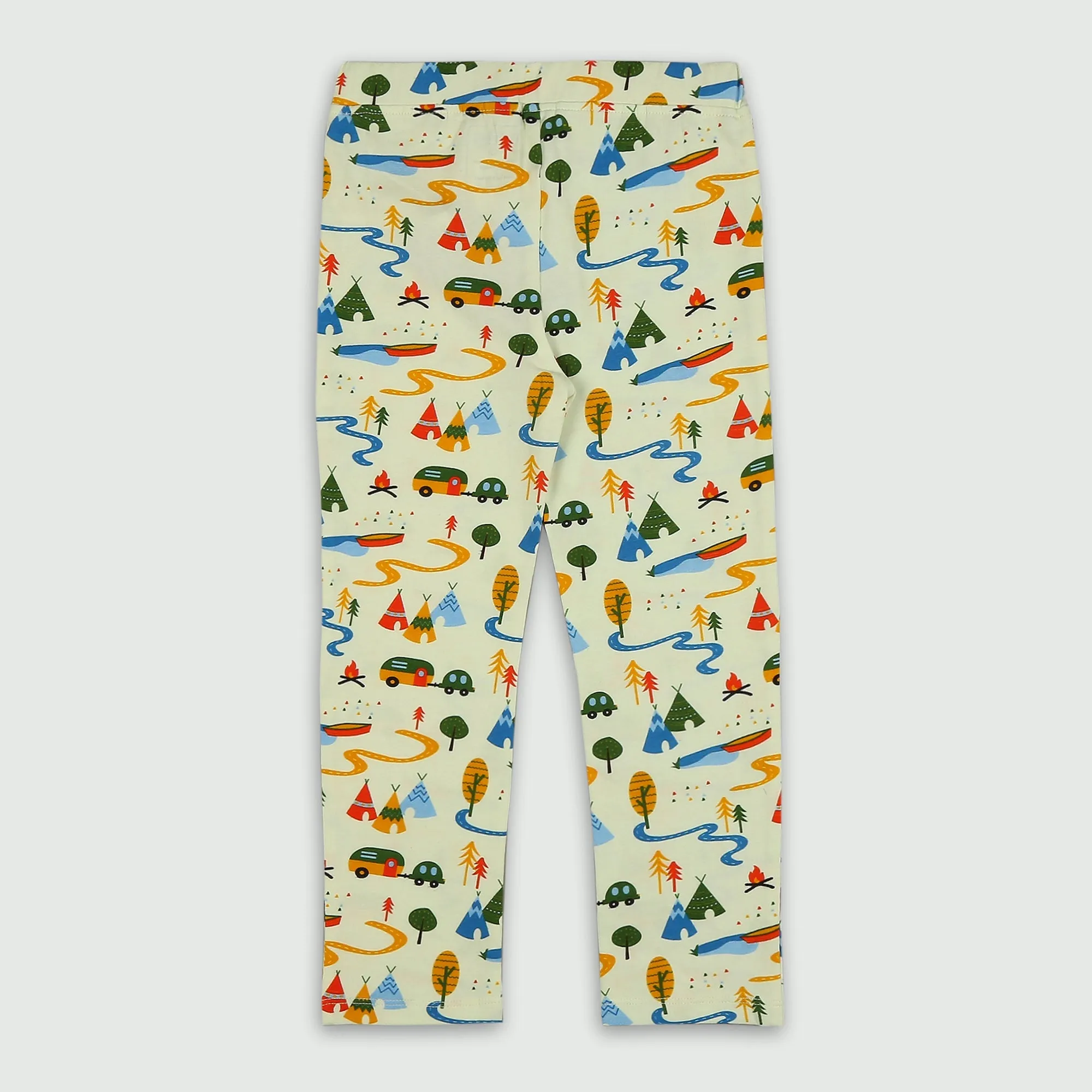 Girl Leggings-Happy Camping