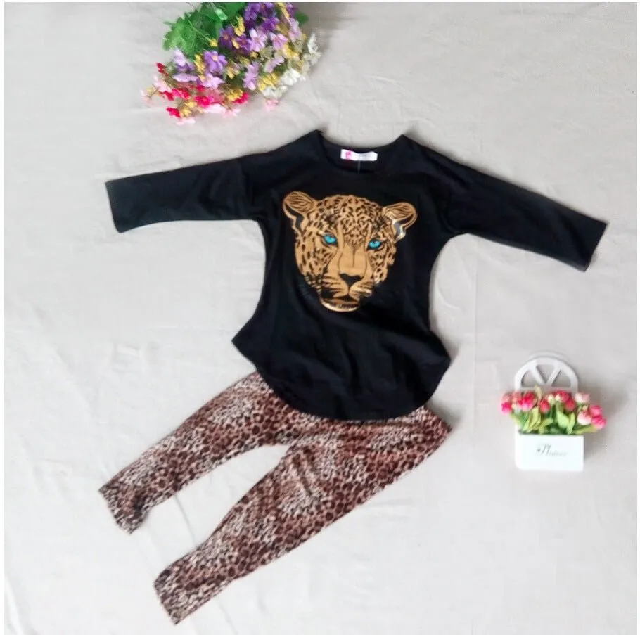 Girls' Wild Style Jaguar 2-Piece Set