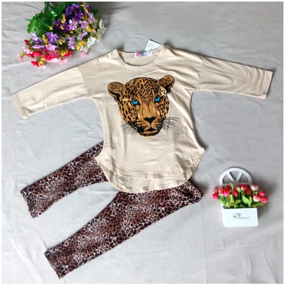 Girls' Wild Style Jaguar 2-Piece Set