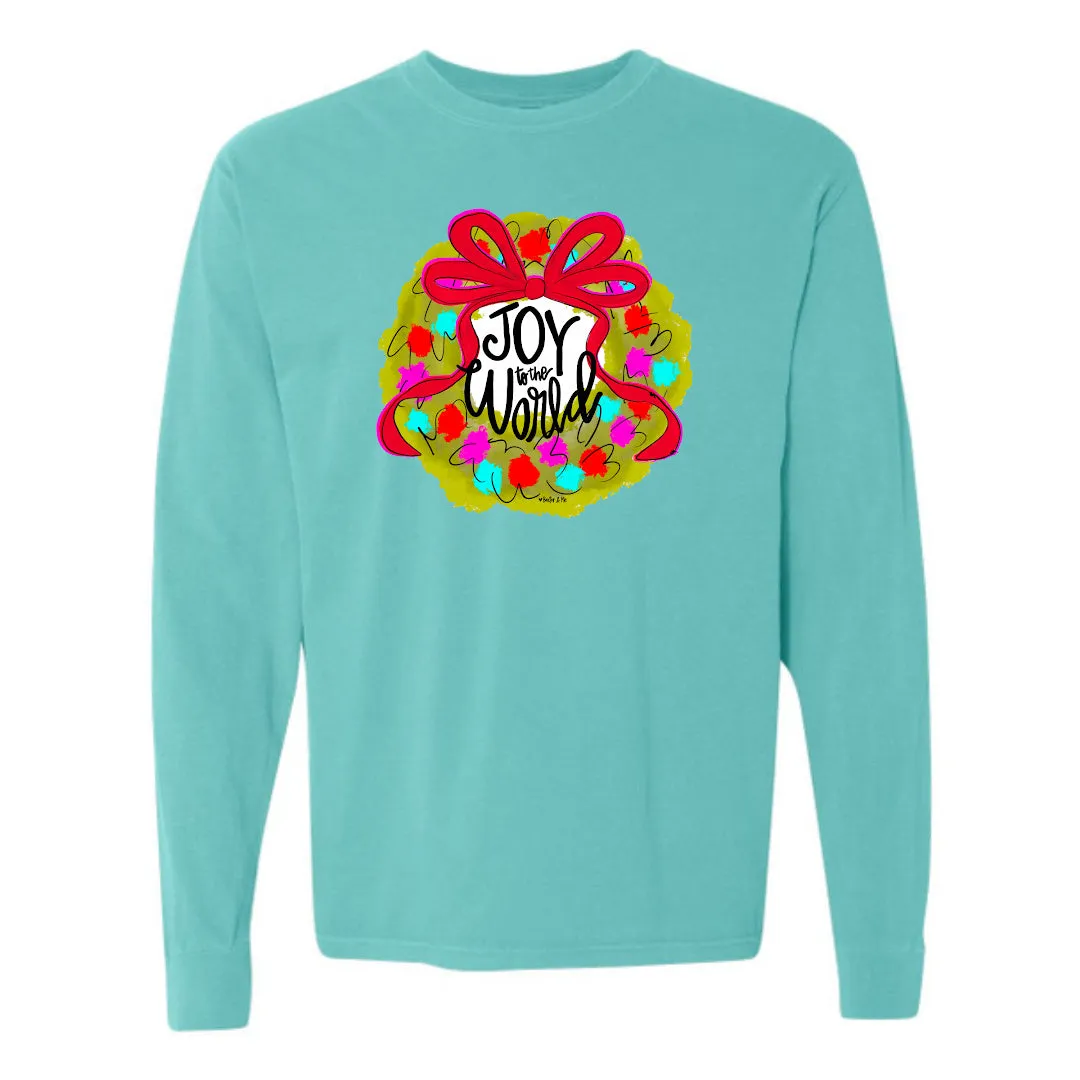 Joy to the World Wreath T-Shirt