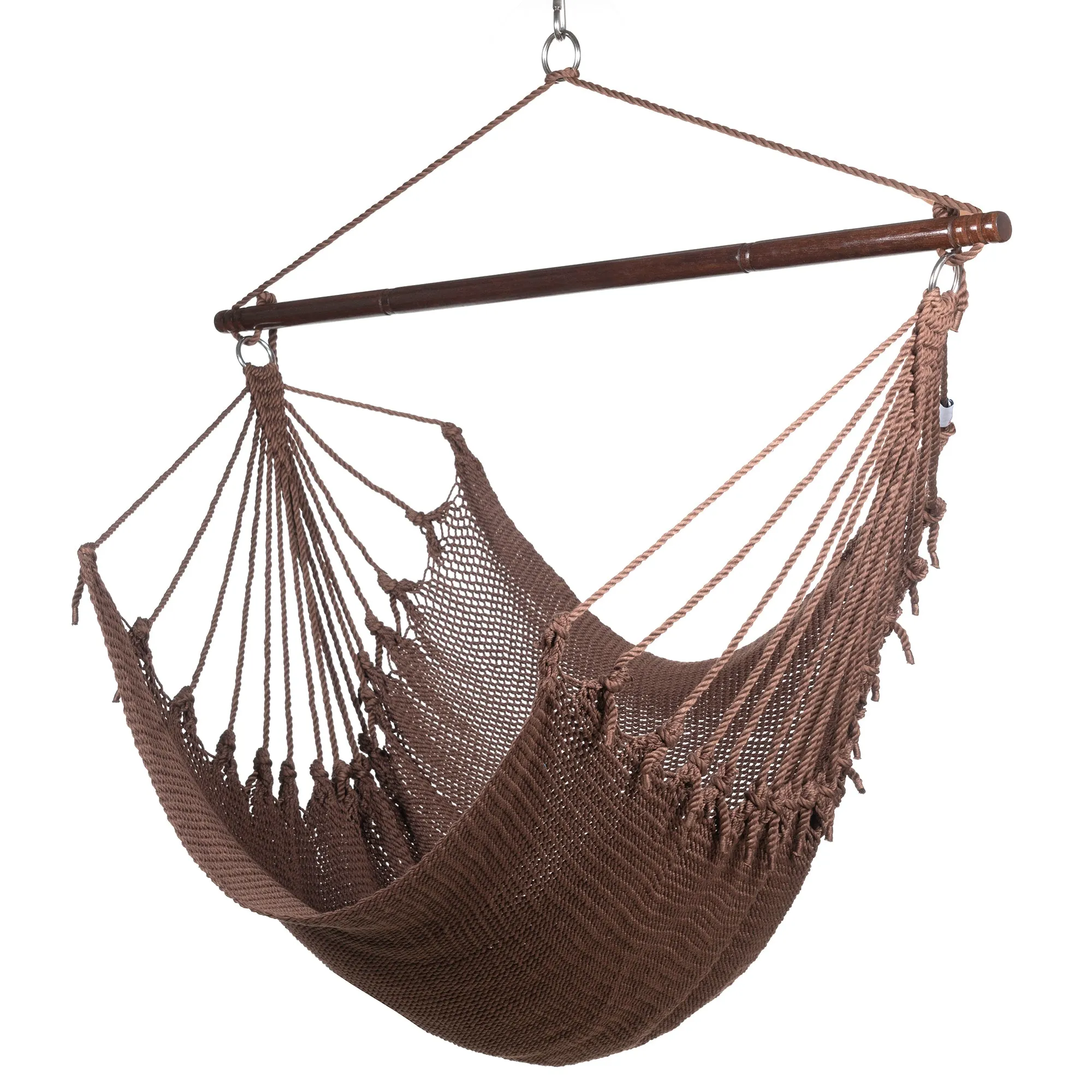 Jumbo Caribbean Hammock Chair - Mocha