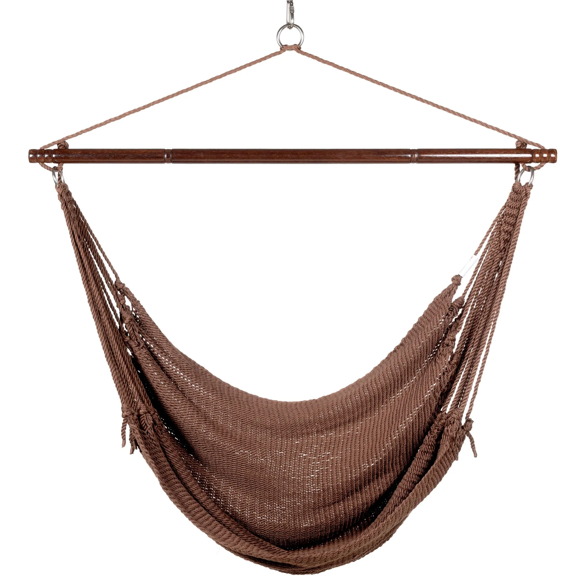 Jumbo Caribbean Hammock Chair - Mocha