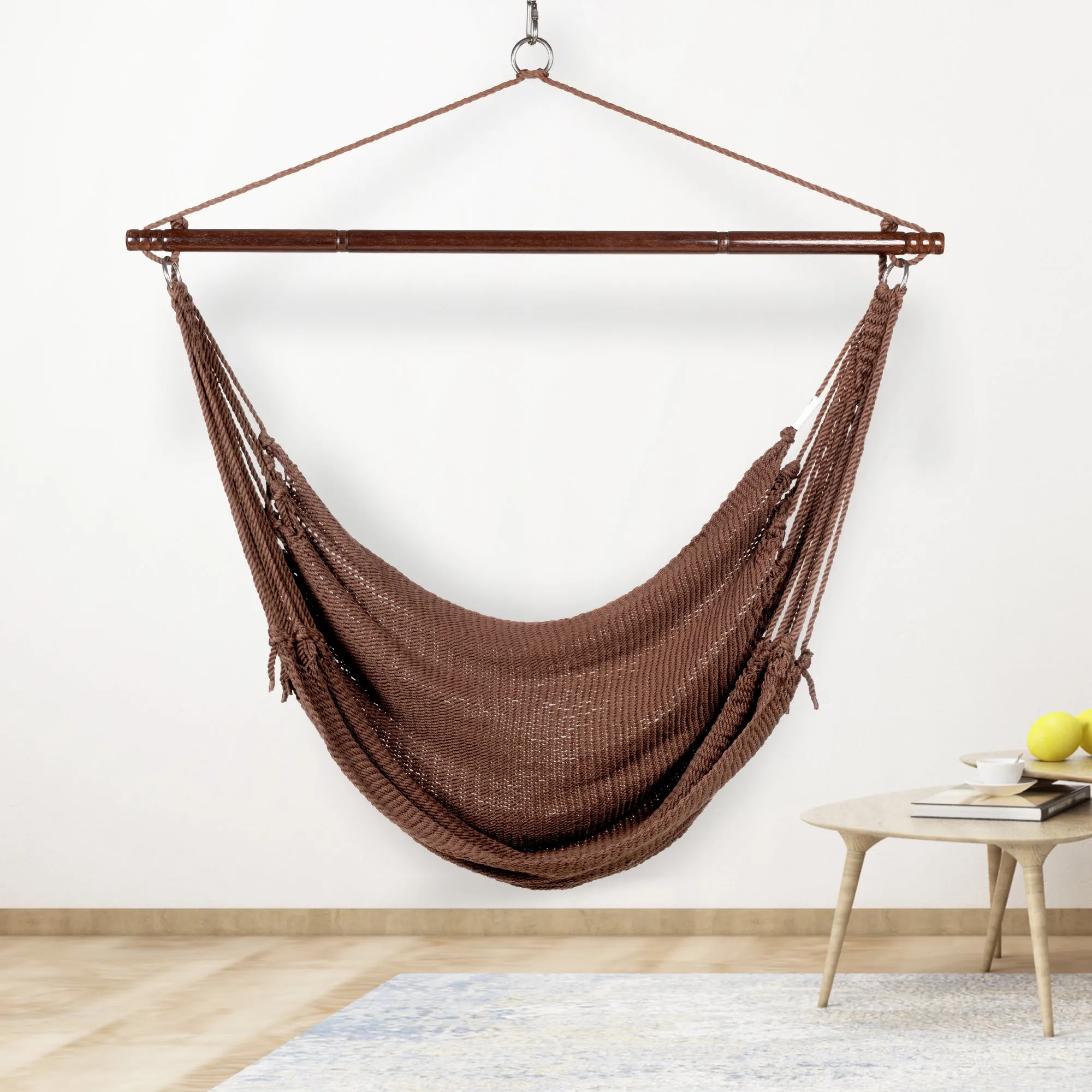 Jumbo Caribbean Hammock Chair - Mocha