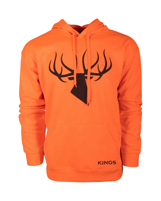 King's Camo Blaze Orange Poly Hoodie