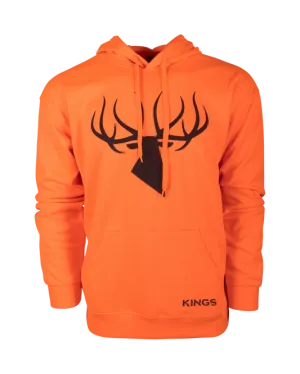 King's Camo Blaze Orange Poly Hoodie