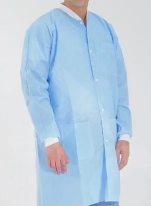 Lab Coat (Knit Collar   Wrist)