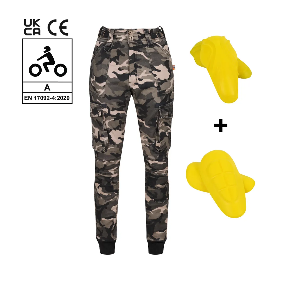 Lara Cargo Camo Trousers