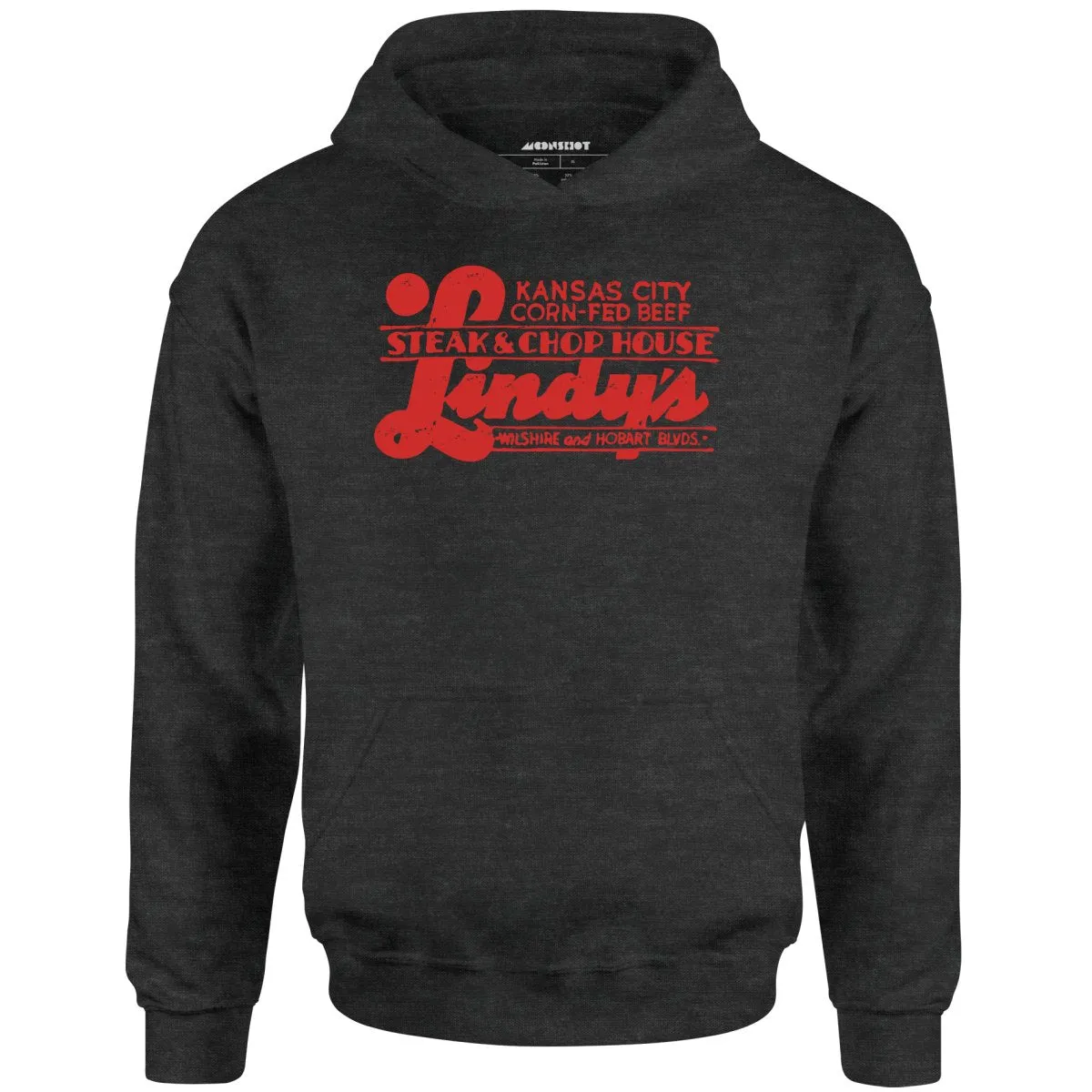 Lindy's Steak & Chop House - Los Angeles, CA - Vintage Restaurant - Unisex Hoodie