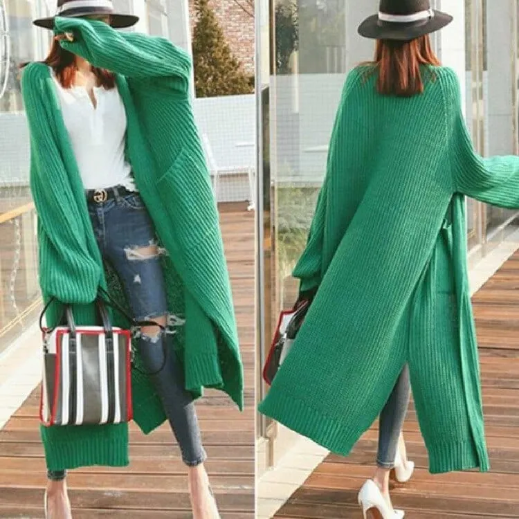 Loose Knitted Sweater Cardigan