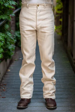 Mister Freedom Sportman Chinos - Ivory HBT