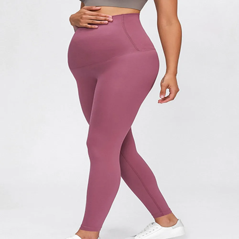 Pregnant Yoga Pant For Women Fitness Maternity Yoga Pants Sport Stretchable Wrapped Belly Gym Leggings