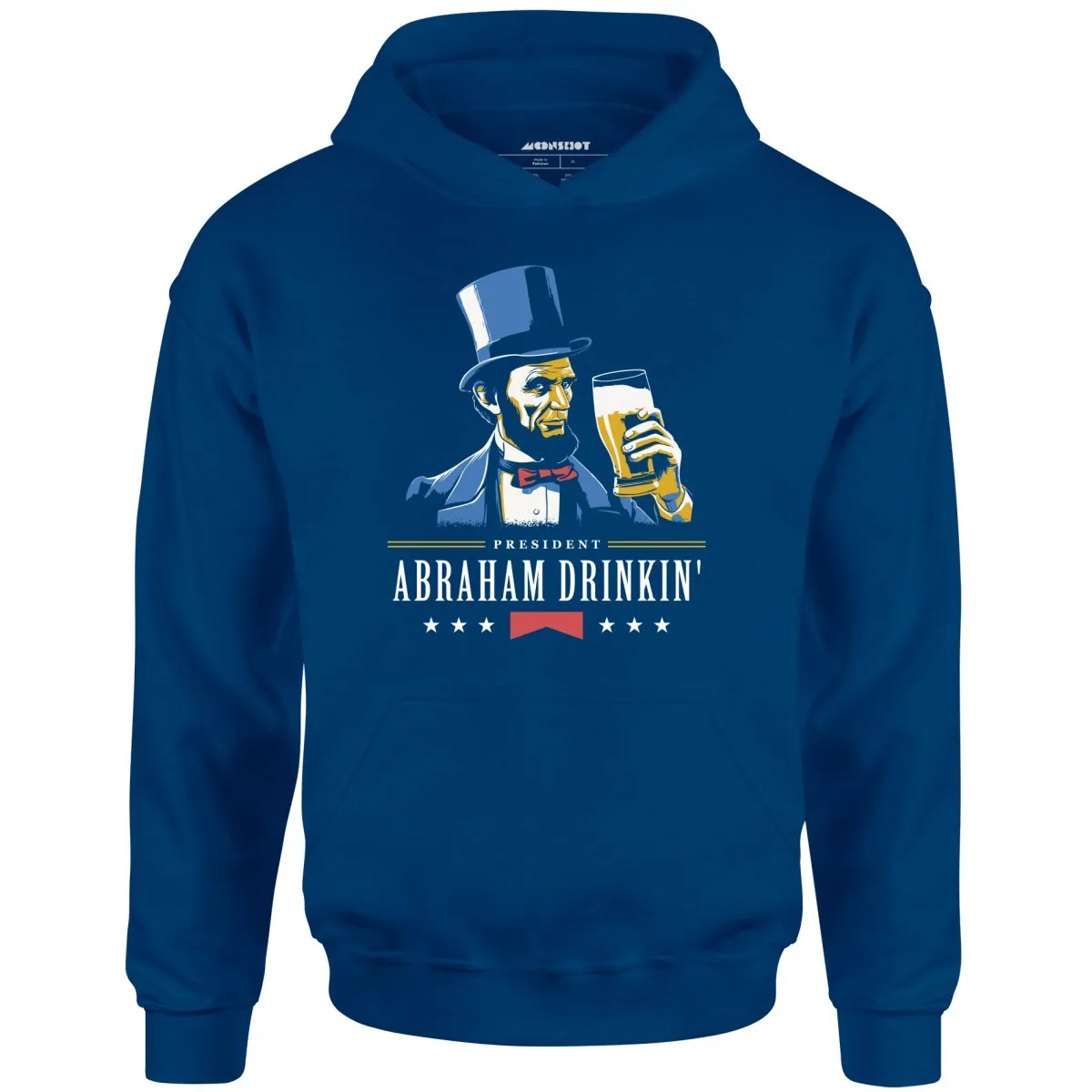 President Abraham Drinkin' - Unisex Hoodie