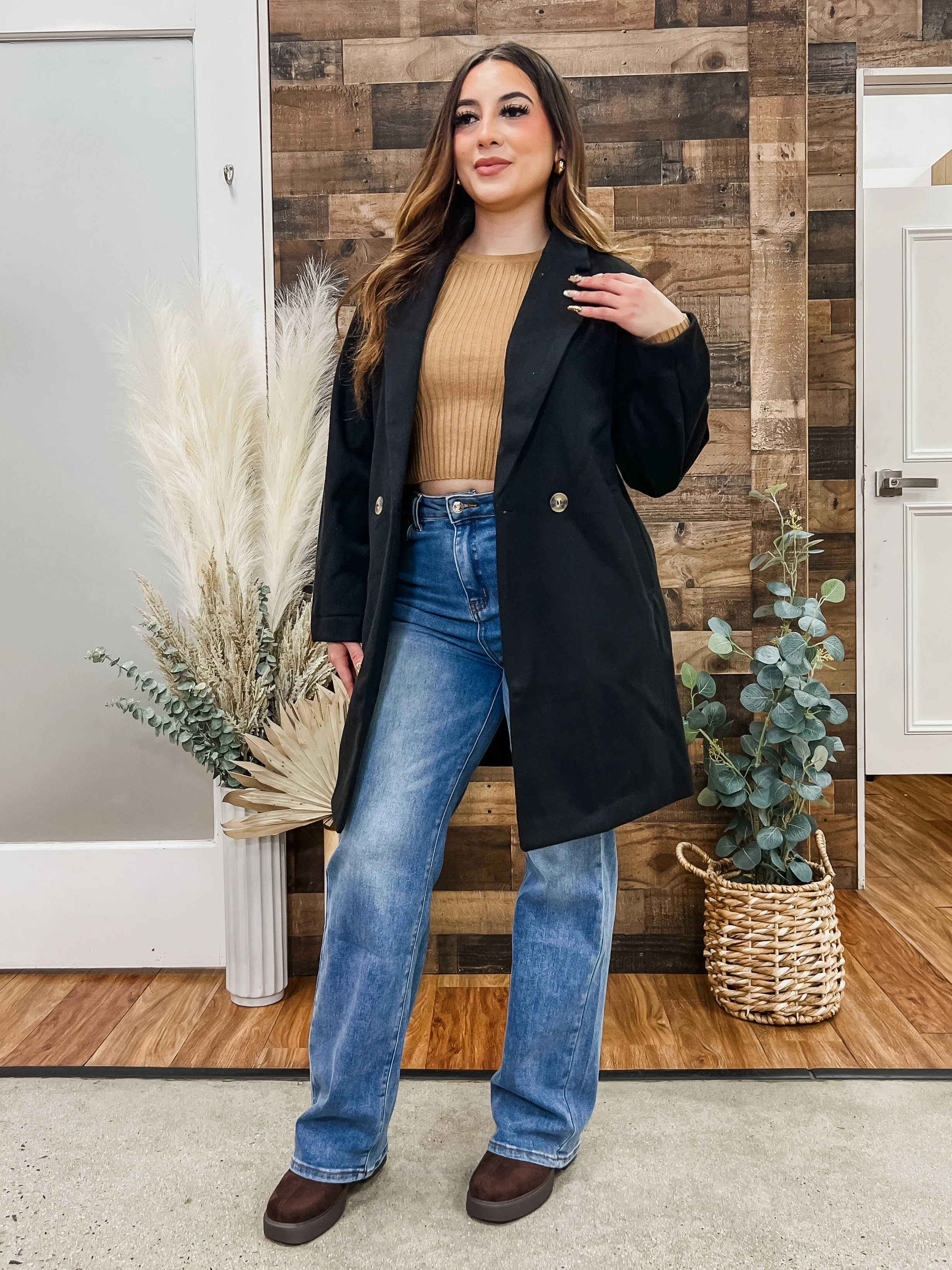 RESTOCK! Bailey Double Breasted Classic Coat