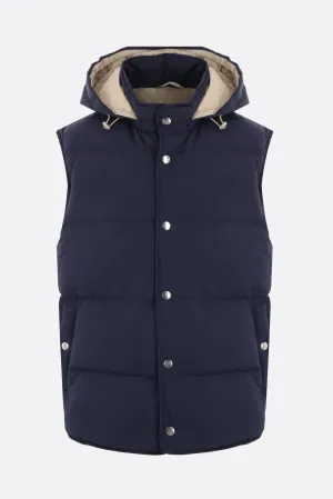 Sleeveless Wool Jacket