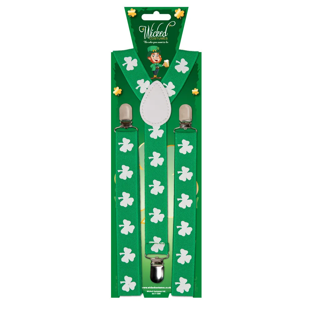 St Patrick's Day Trouser Braces