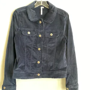 Suede Jacket-NVY