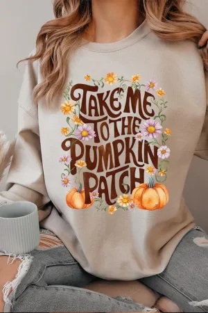 Take Me To The Pumpkin Patch Fleece Sweatshirts