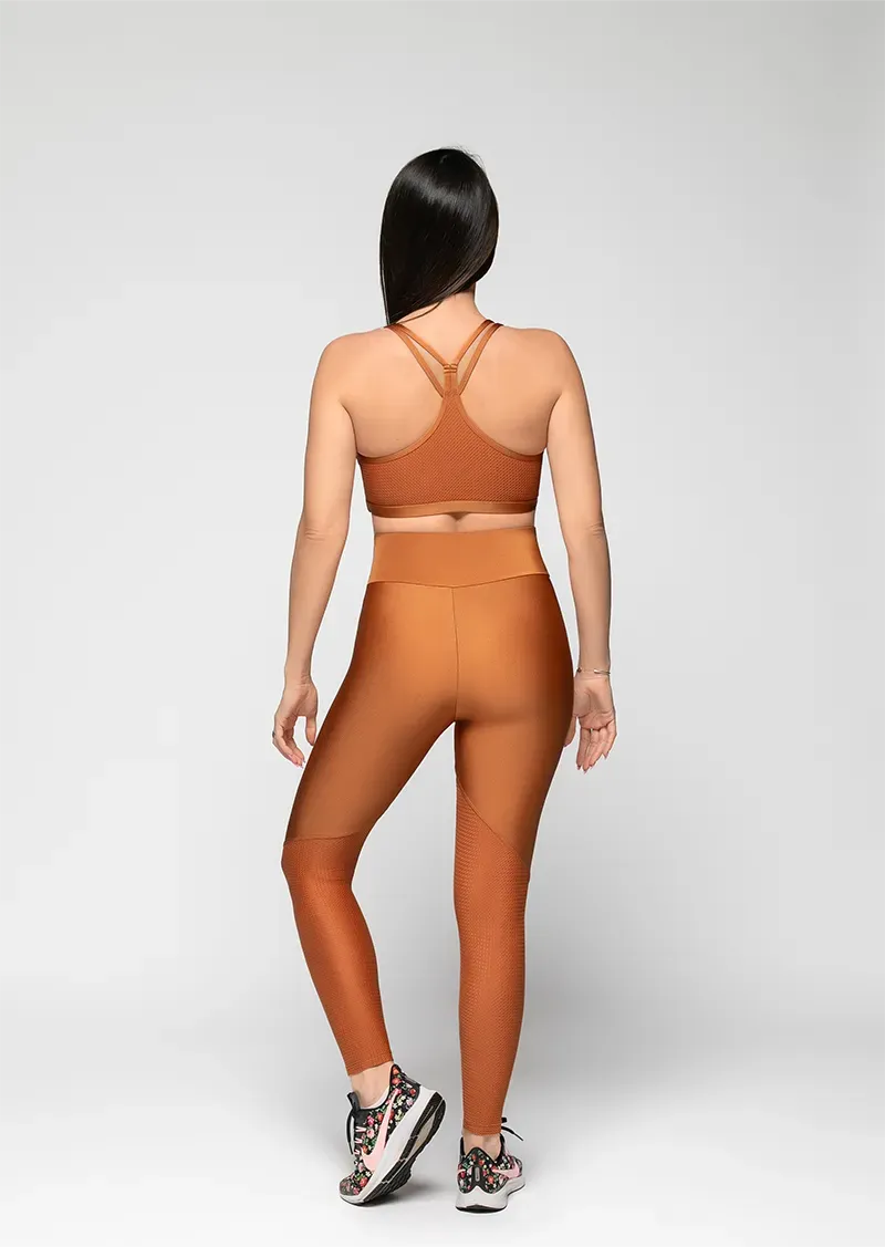 Touch Full Length Legging - Brandy