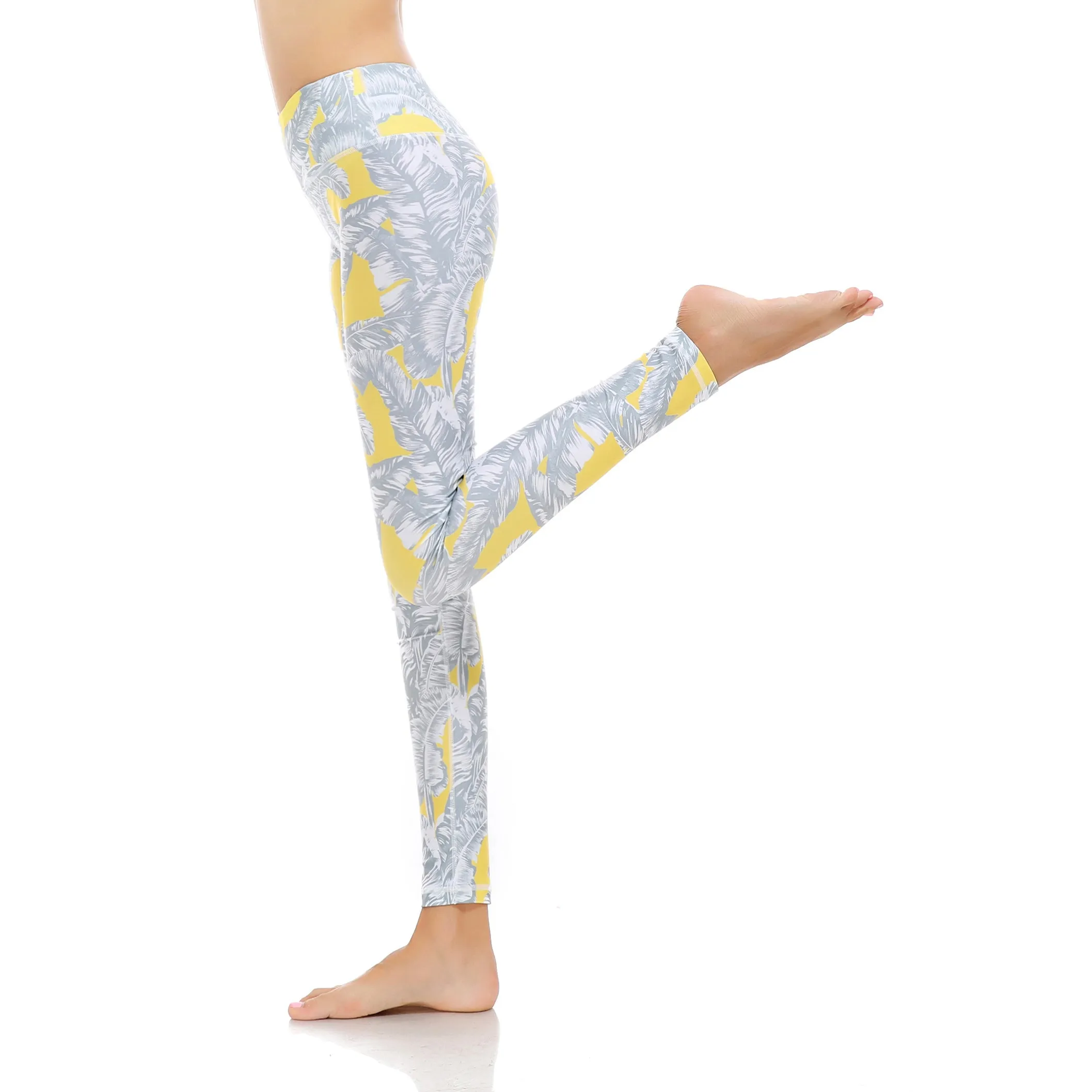 Womens Premium Soft Stretch Print Pattern Leggings | Yoga Pants