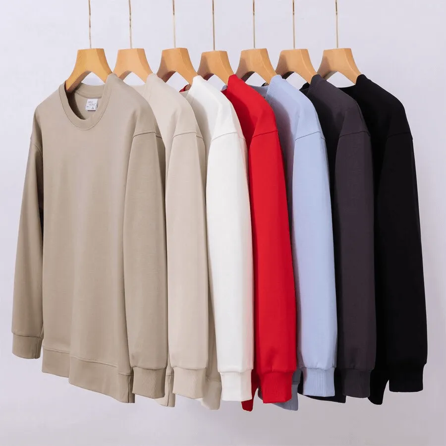 Women's Solid O-neck Sweatshirt / Casual Loose Comfy Female Clothing - SF0009