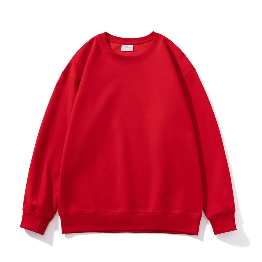 Women's Solid O-neck Sweatshirt / Casual Loose Comfy Female Clothing - SF0009